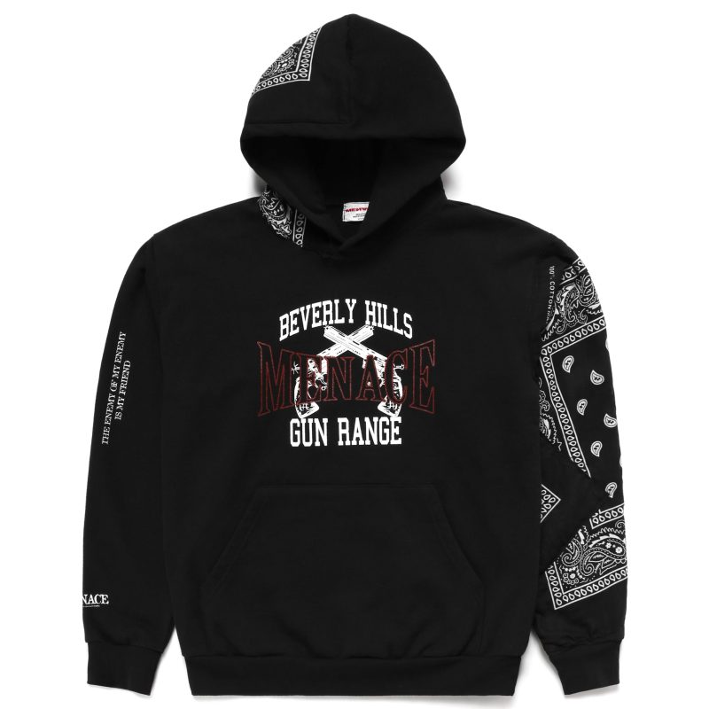 Black Bandana Gune Range Hoodie 1