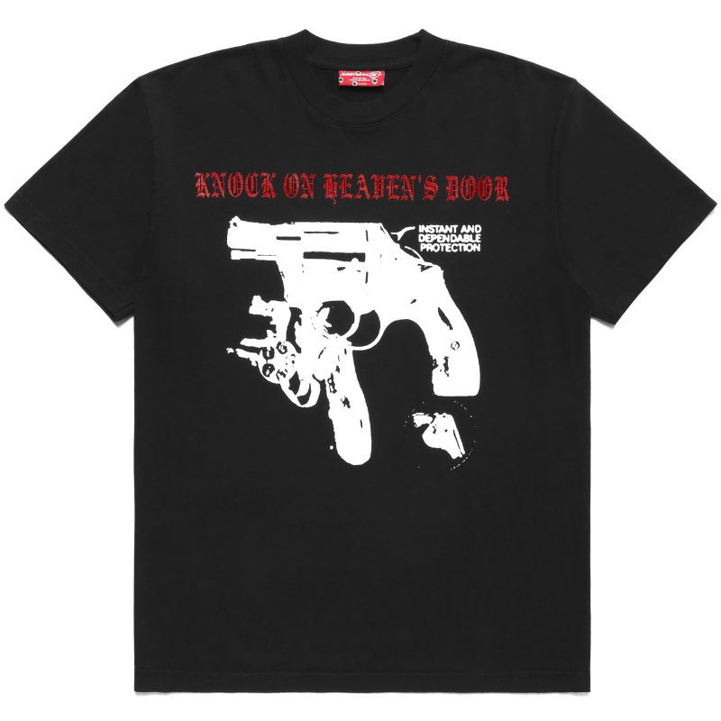 Black Knock On Heaven s Door Tee 1