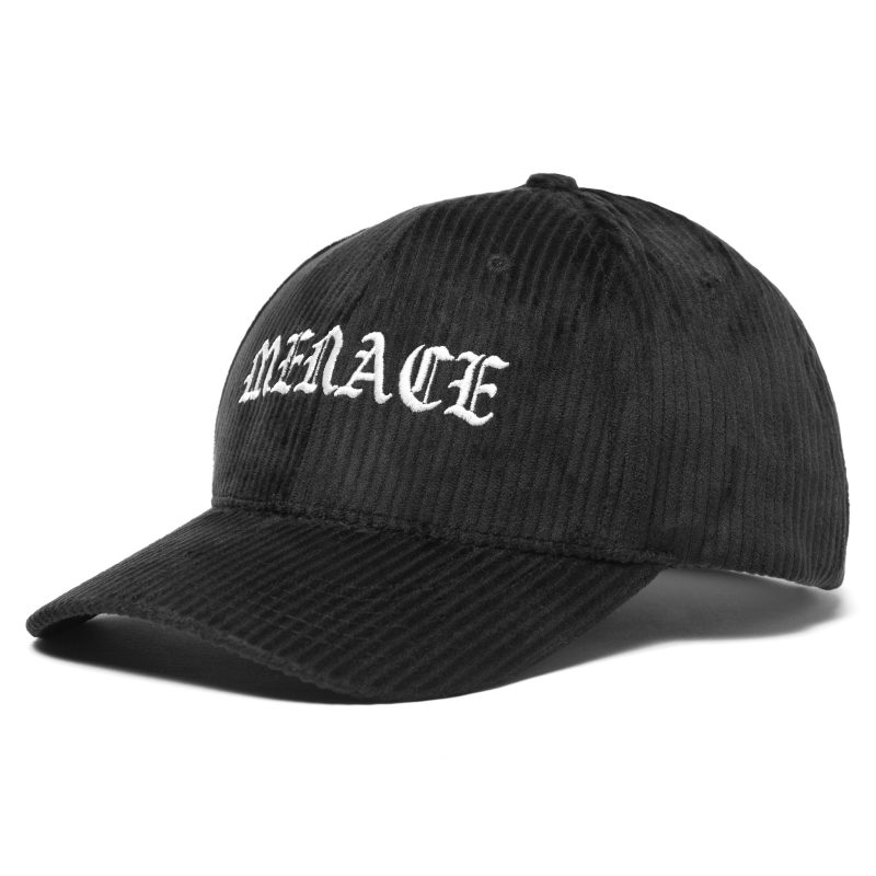 Black Menace Cord Hat 1