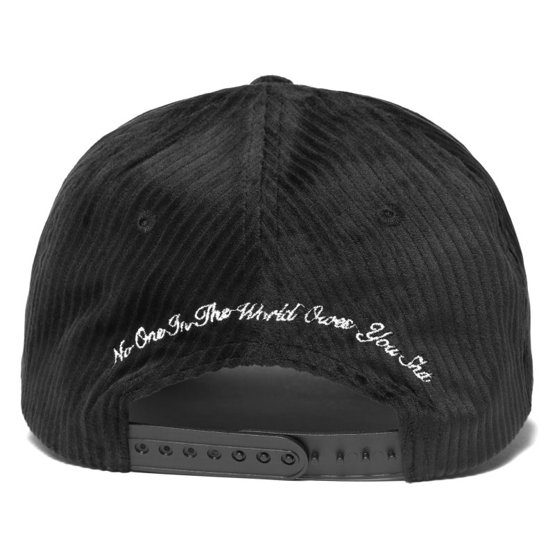 Black Menace Cord Hat 2