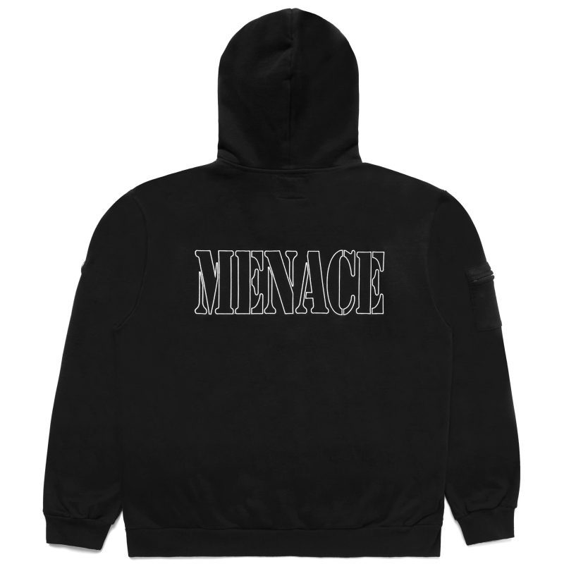 Black Menace Logo Hoodie 2