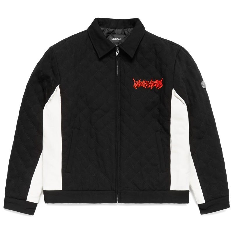 Black Menace Quilted Jacket 1