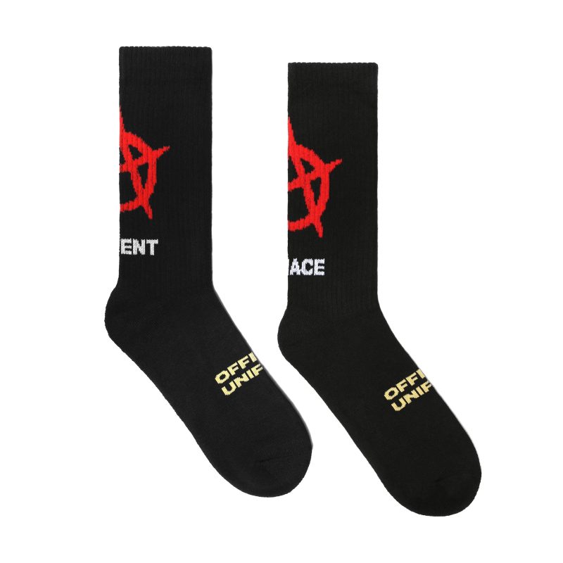 Black Menace x Absent Socks 1