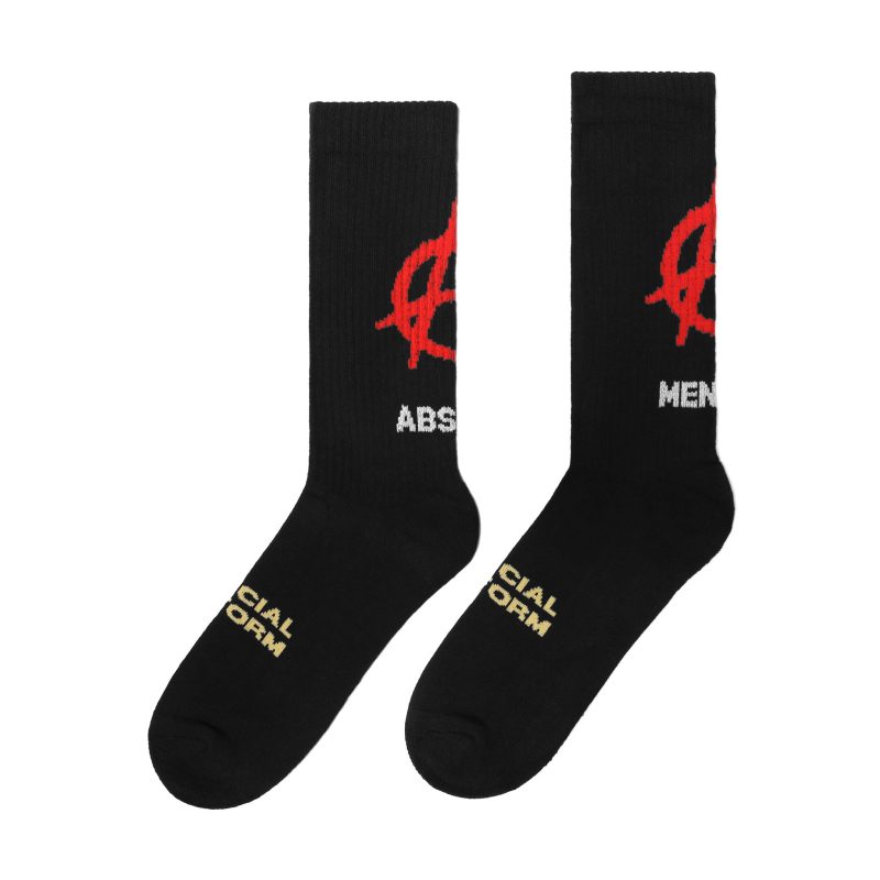 Black Menace x Absent Socks 2