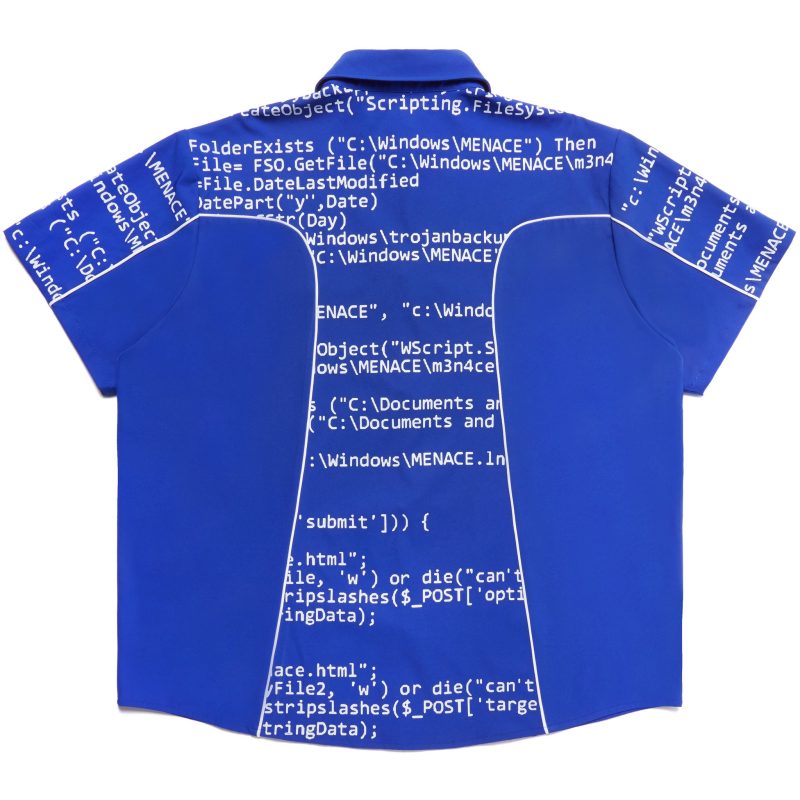 Blue Clasp Code Shirt 2 1