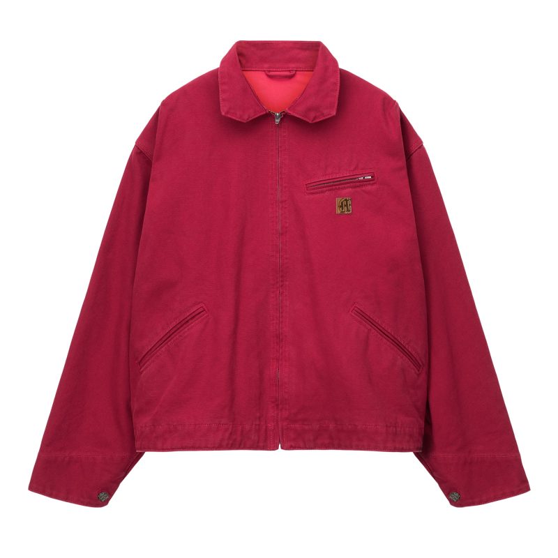 CANVASWORKJACKET RED 1copy