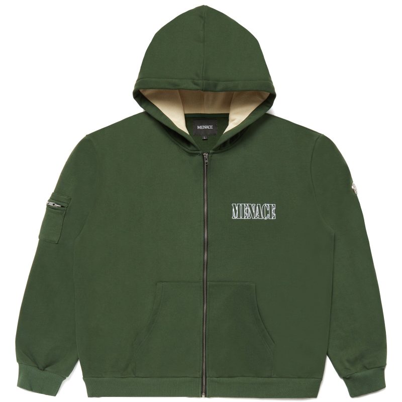 Green Menace Logo Hoodie 1