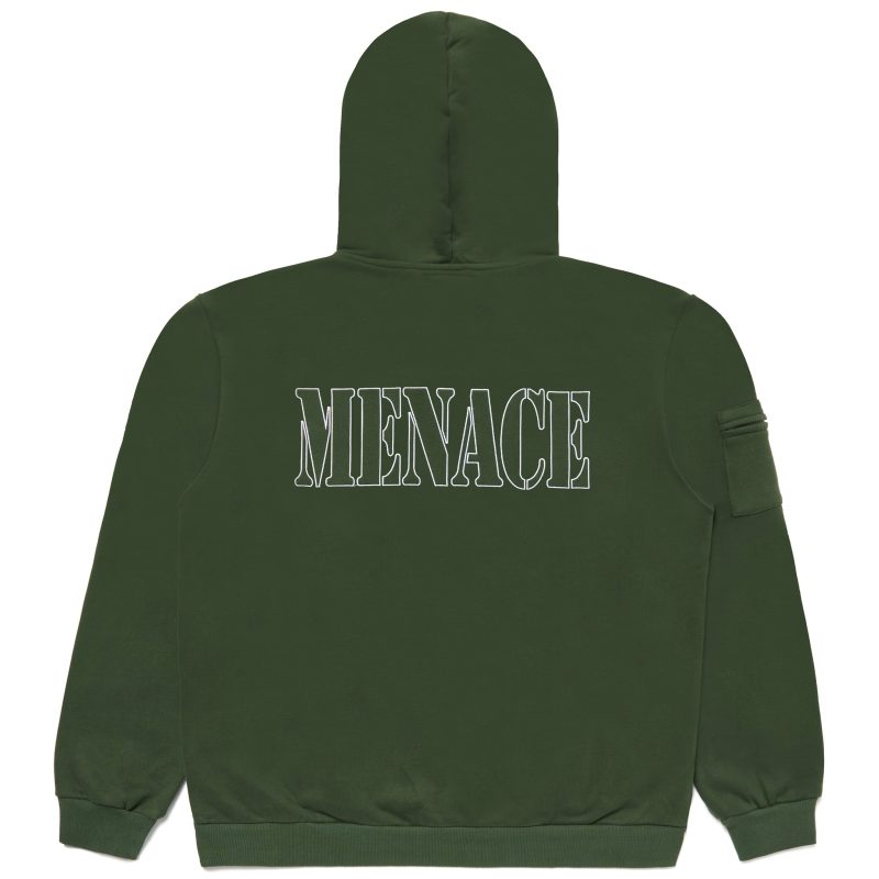 Green Menace Logo Hoodie 2