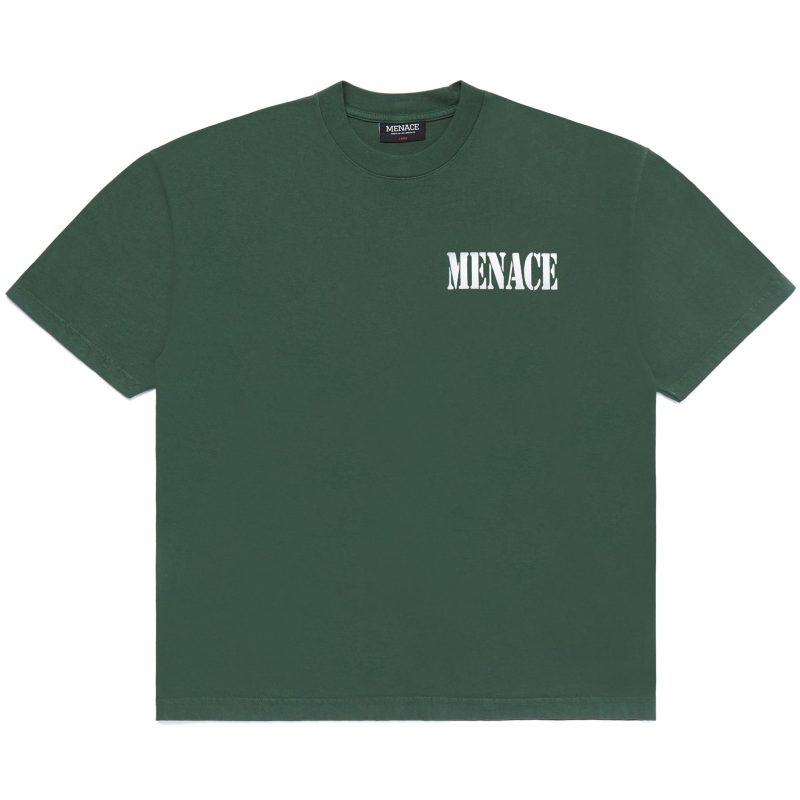 Green Menace Logo Tee 1 front