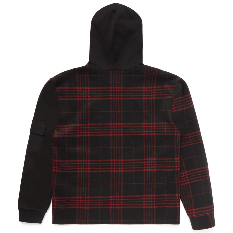 Menace Waffle Flannel Hoodie 2