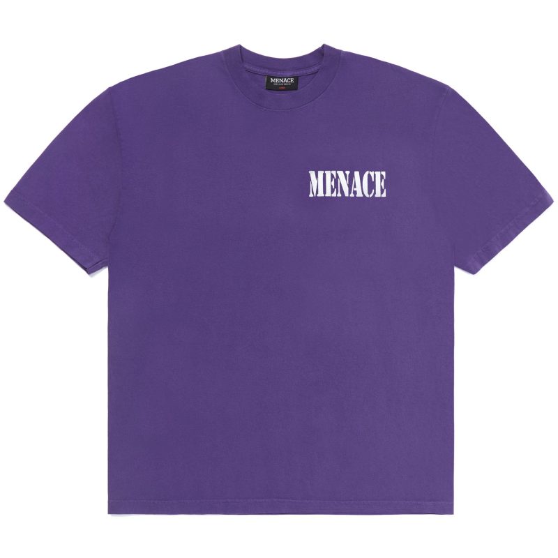 Purple Menace Logo Tee 1