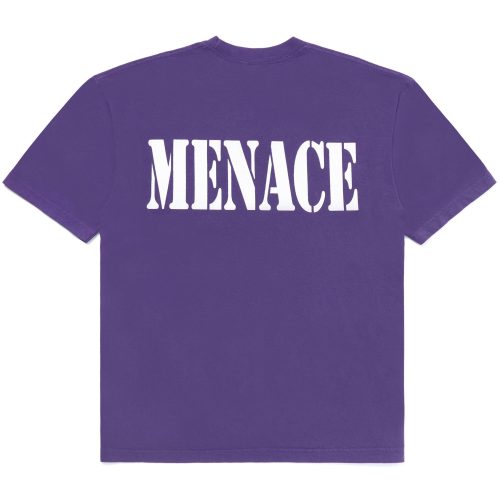 Purple Menace Logo Tee 2