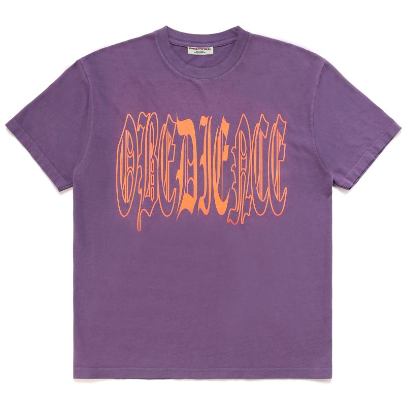 Purple Obedience Tee 1 edit