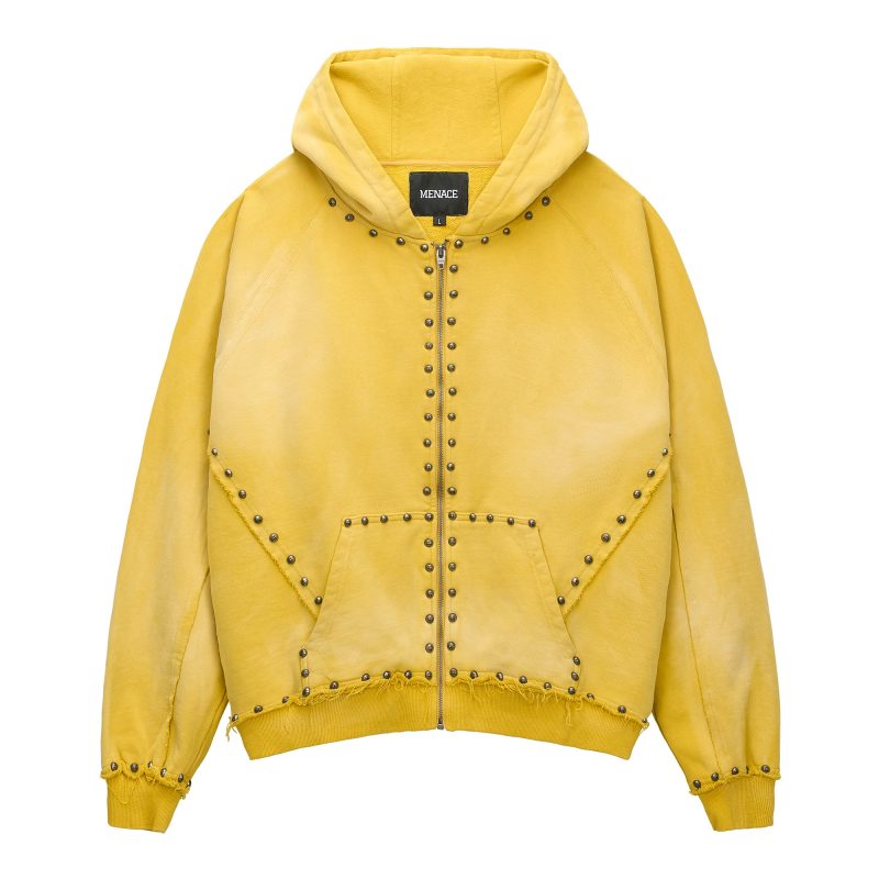 RIVETHOODIE YELLOW 1