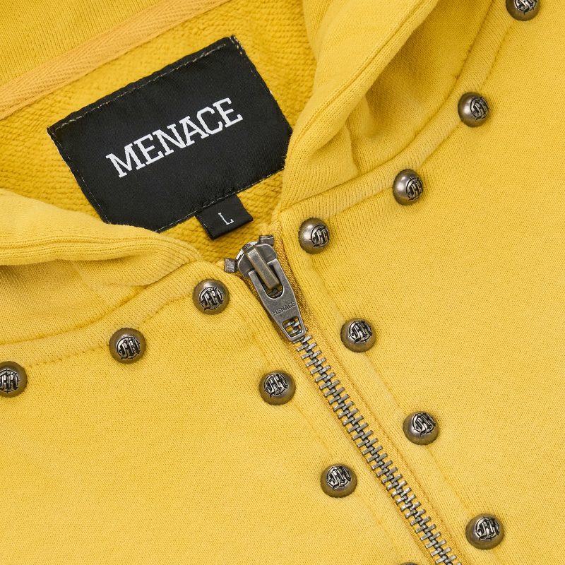 RIVET HOODIE YELLOW 3