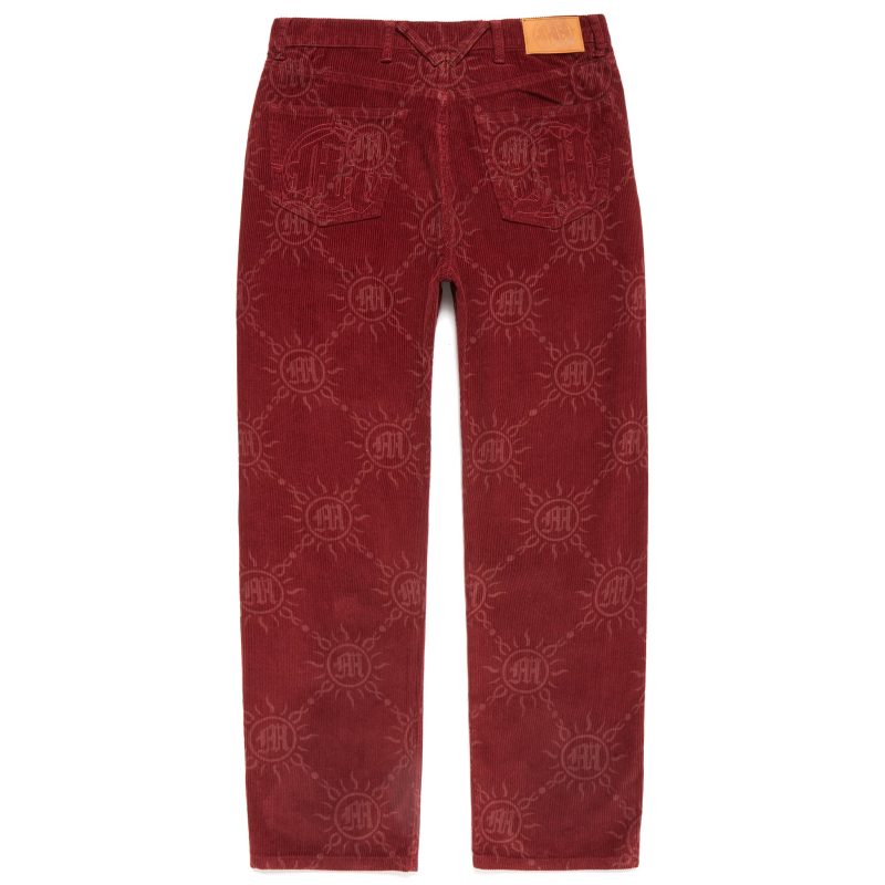 Red Corduroy Pants 2