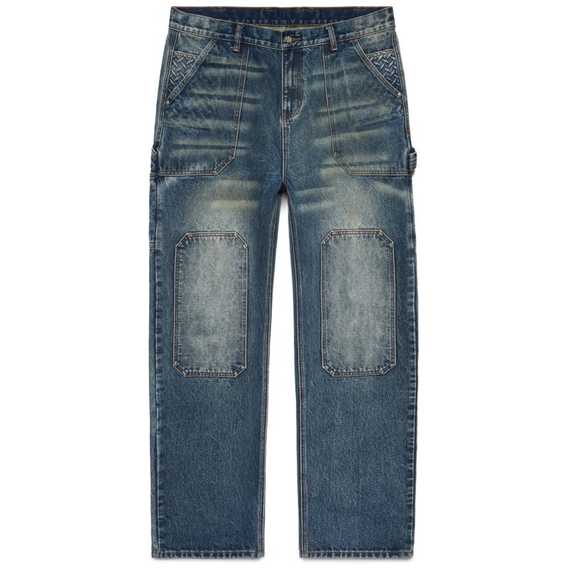 Steel Emboss Denim Pants 1 1 copy