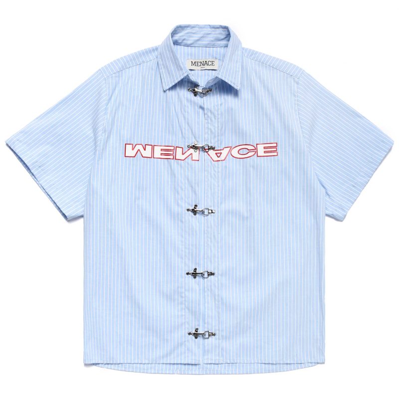 Striped Menace Clasp Shirt 1