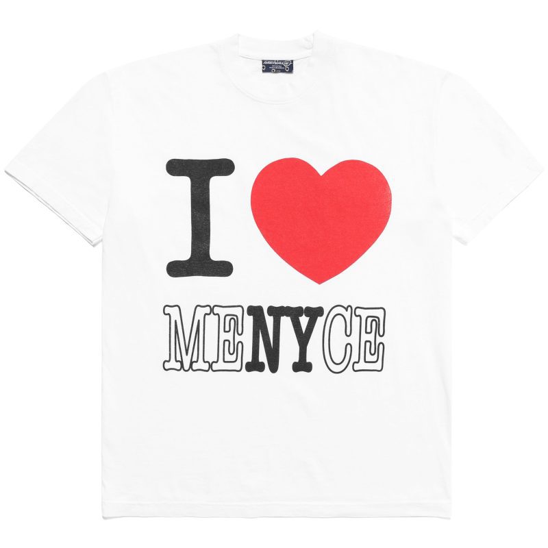 White I Heary MeNYce Tee