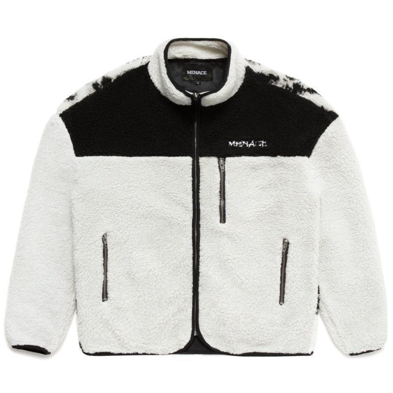 White Menace Tiger Sherpa Jacket 1