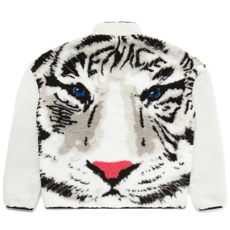 White Menace Tiger Sherpa Jacket 2