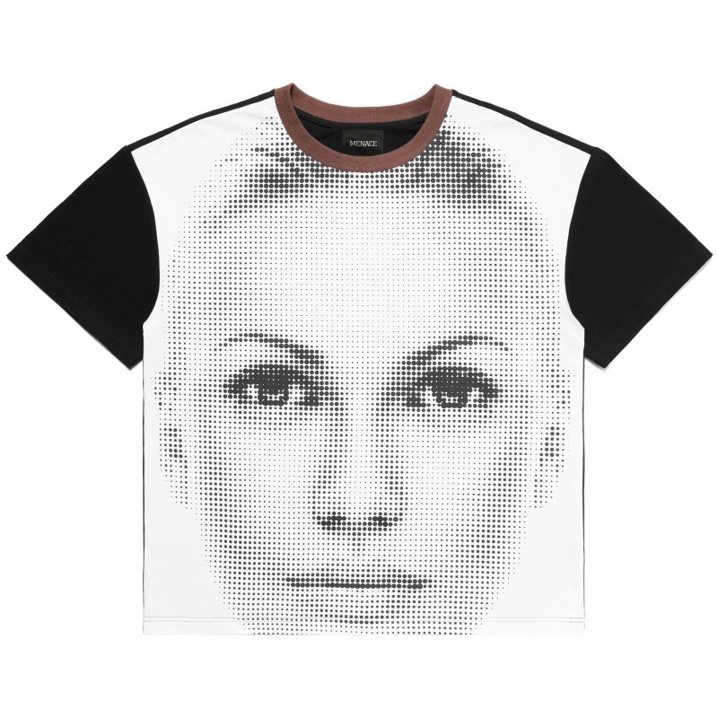 White Menace Woman Face Tee 1copy