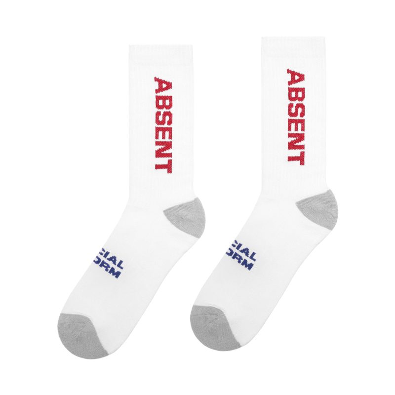 White Menace x Absent Socks 1