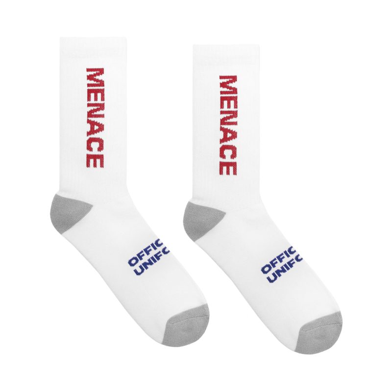 White Menace x Absent Socks 2