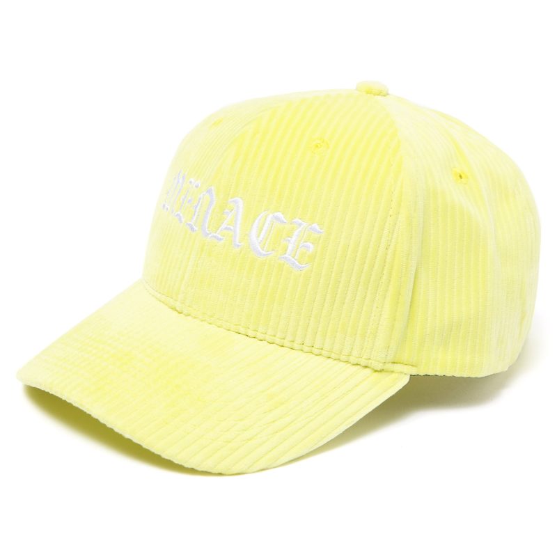 Yellow Corduroy Hat 1