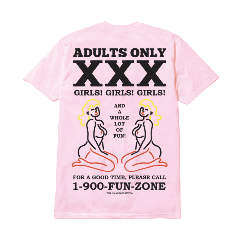 adults pink back