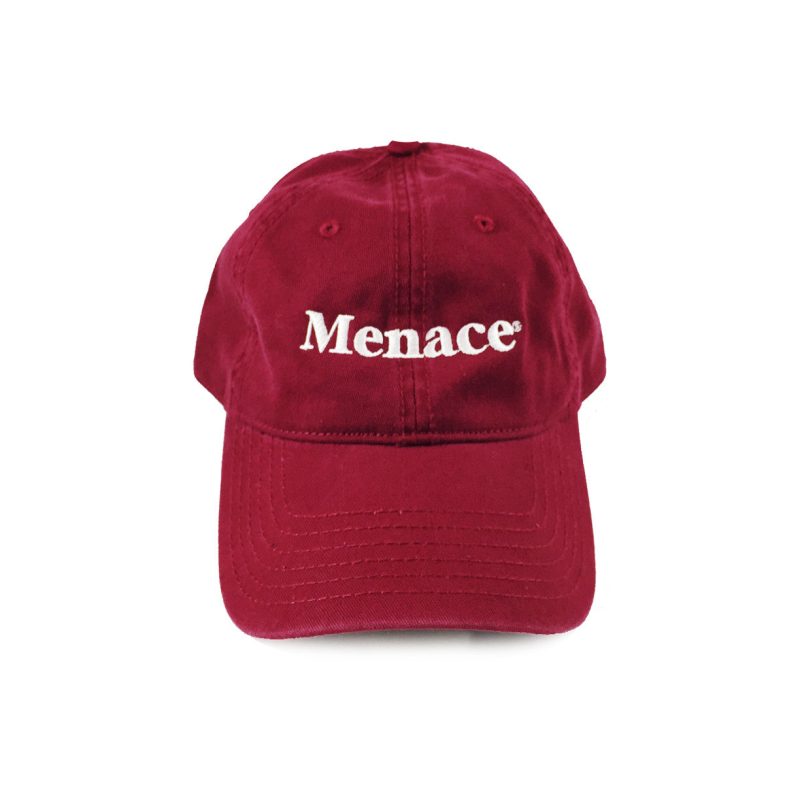 cap logo burgundy