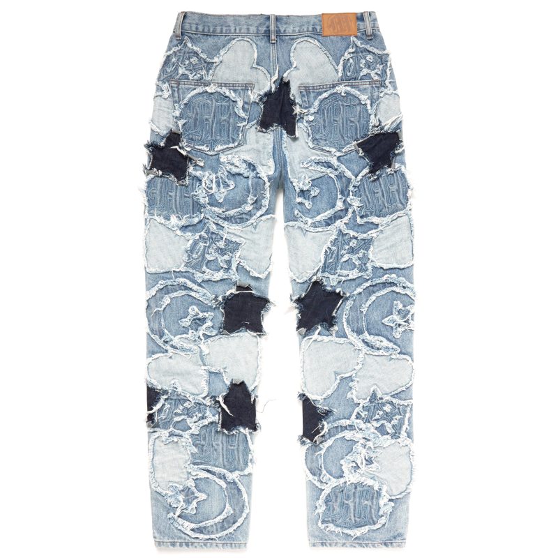 dsdsMenace Patchwork Denim Jeans 1copy