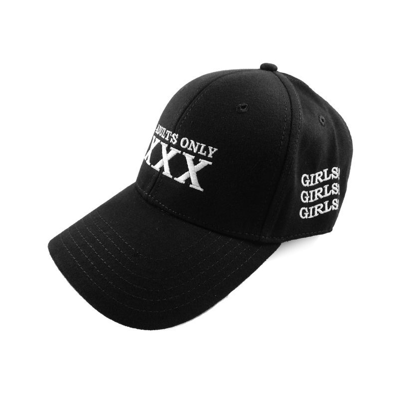 hat adults blk side