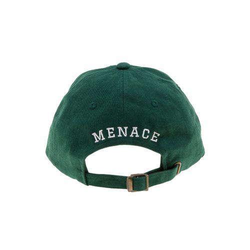 hat m green back