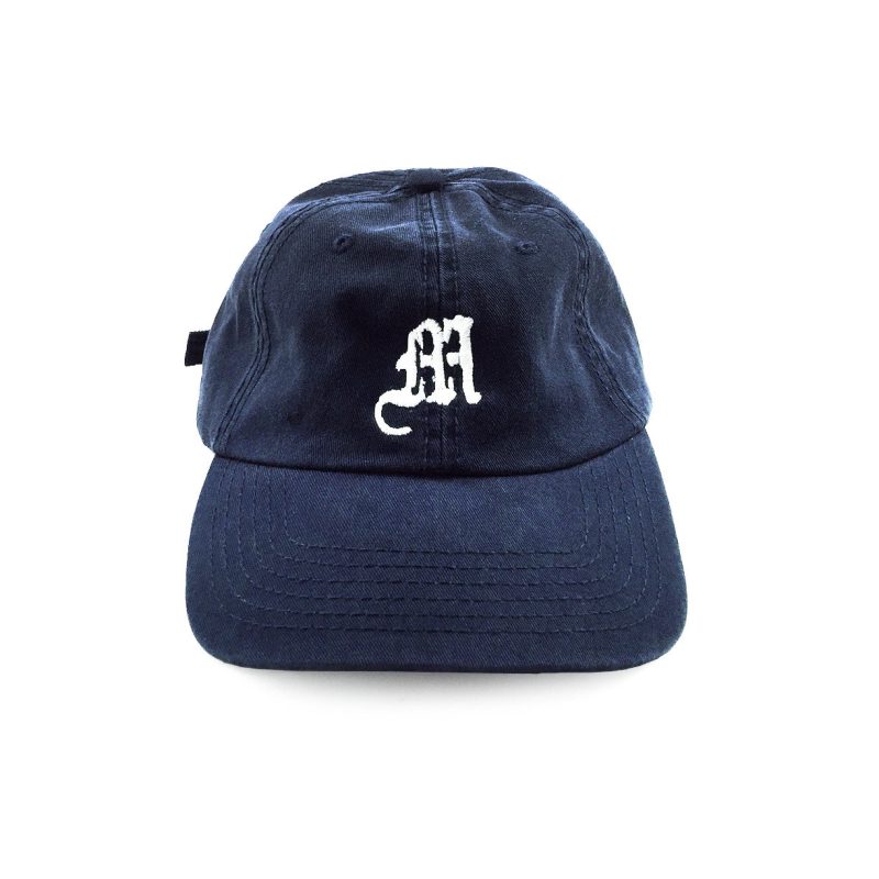 hat m navy front