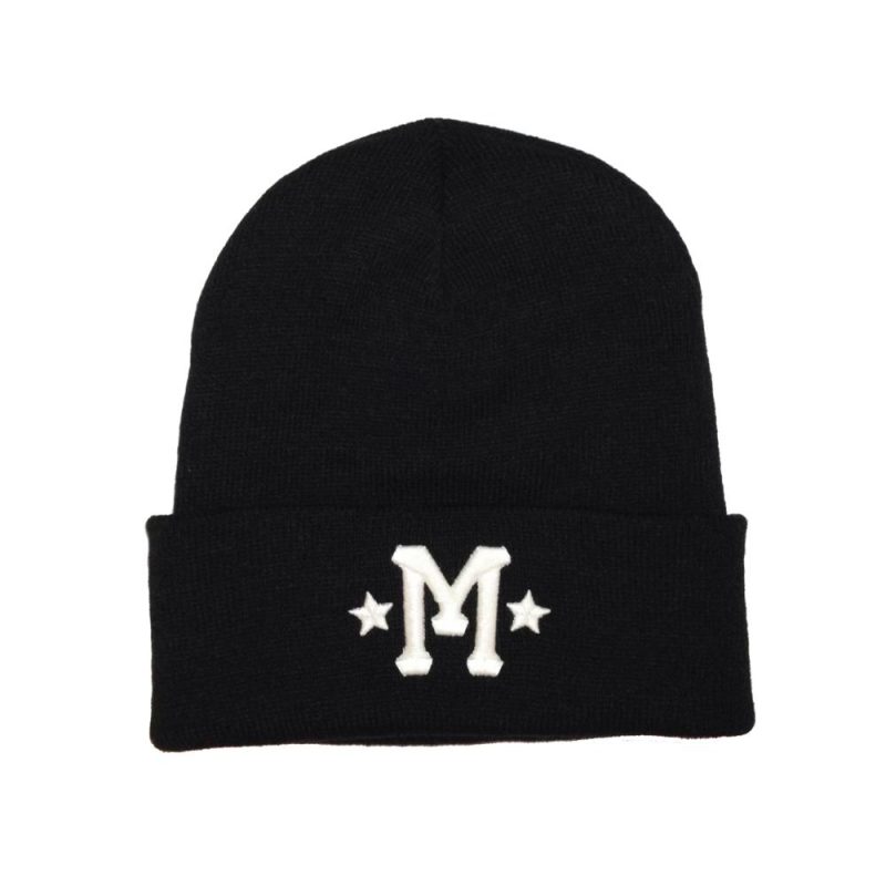 m black beanie