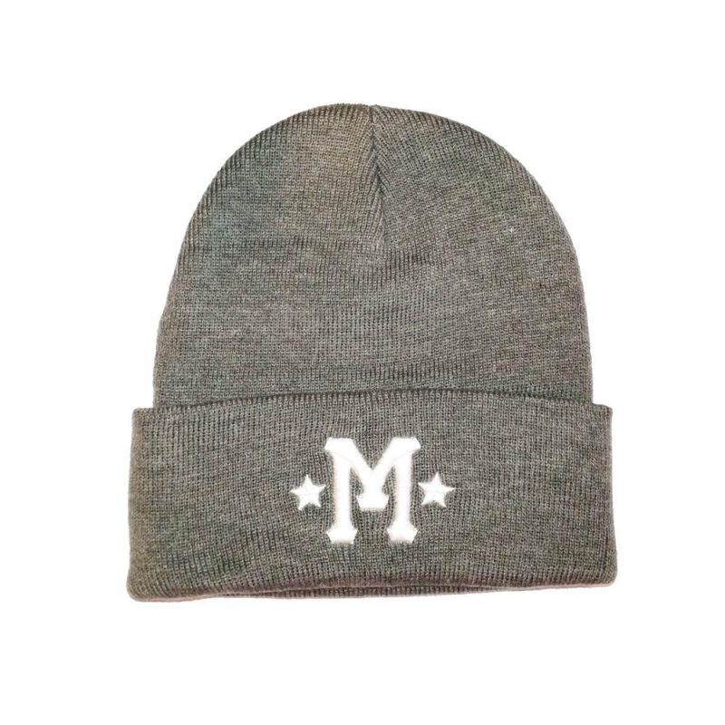 m gray beanie