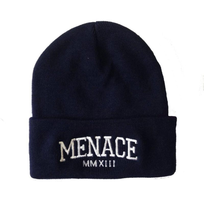 menace beanie navy