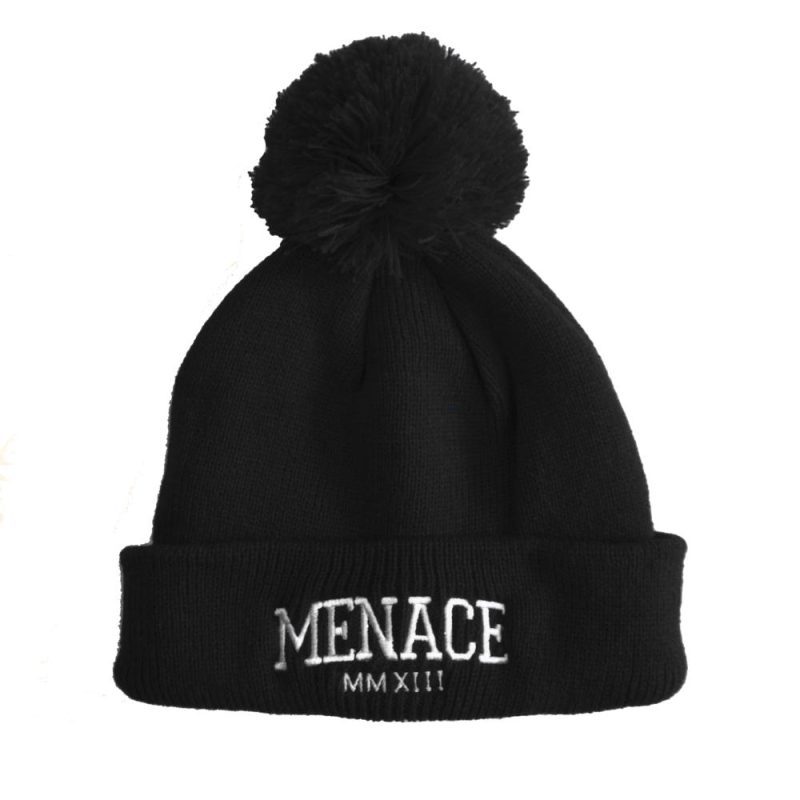 MENACE POM BEANIE by MENACE